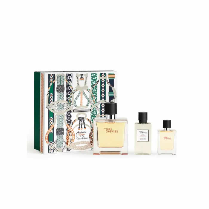 Τέρρε Ντ'<tc>Hermès</tc> Eau De Parfum Spray 75ml Σετ 3 Τεμαχίων