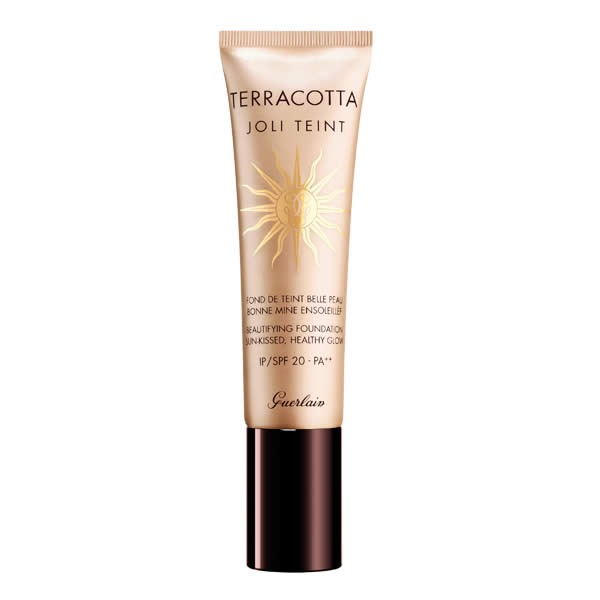 Guerlain Terracotta Joli Teint Healthy Glow Foundation SPF20 Ebony 30ml