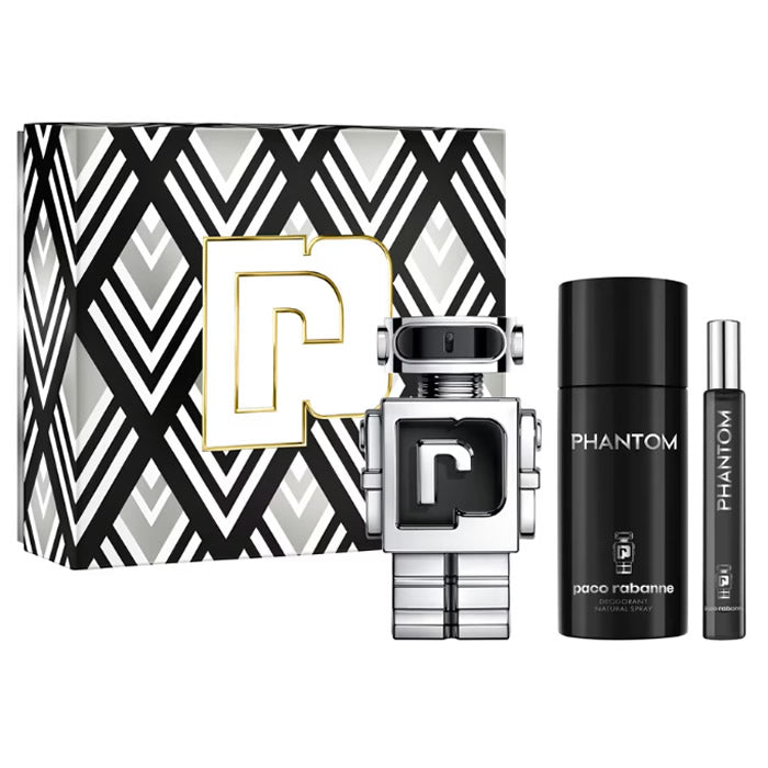 <tc>PACO RABANNE</tc> Phantom Eau de Toilette Spray 100ml Σετ 3 Τεμάχια