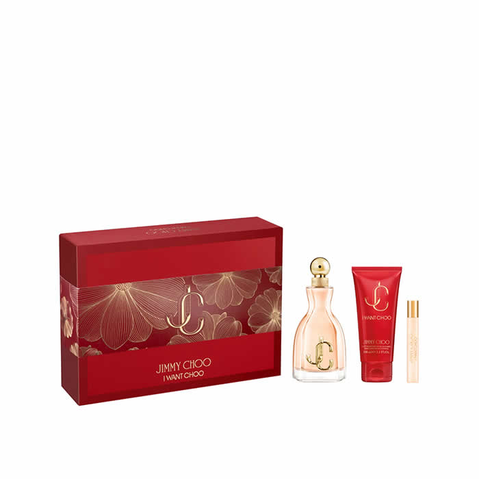 <tc>JIMMY CHOO</tc> I Want Choo Eau De Parfum Spray 100ml Σετ 3 τεμαχίων