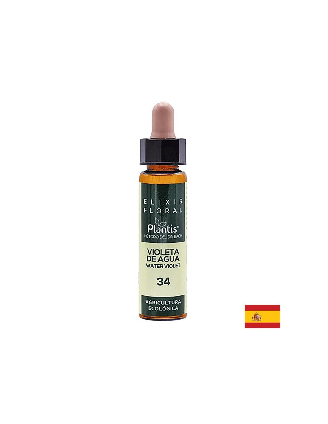 Violeta de agua (Water Violet) Elixir Floral 34 - Flower elixir of water violet, 10 ml Arte<tc>san</tc>μεταξύ