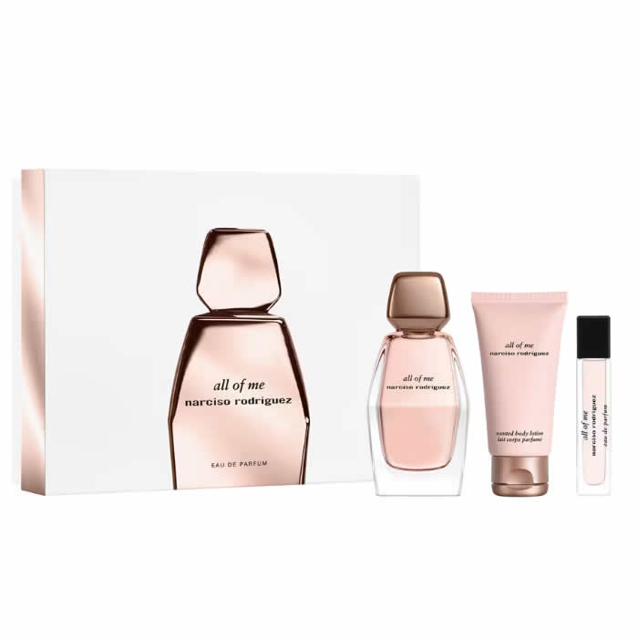 <tc>NARCISO RODRIGUEZ</tc> All Of Me Eau De Parfum Spray 90ml Σετ 3 τεμαχίων