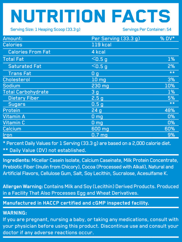 Micellar καζεΐνη Κατασκευή - 1,816 kg