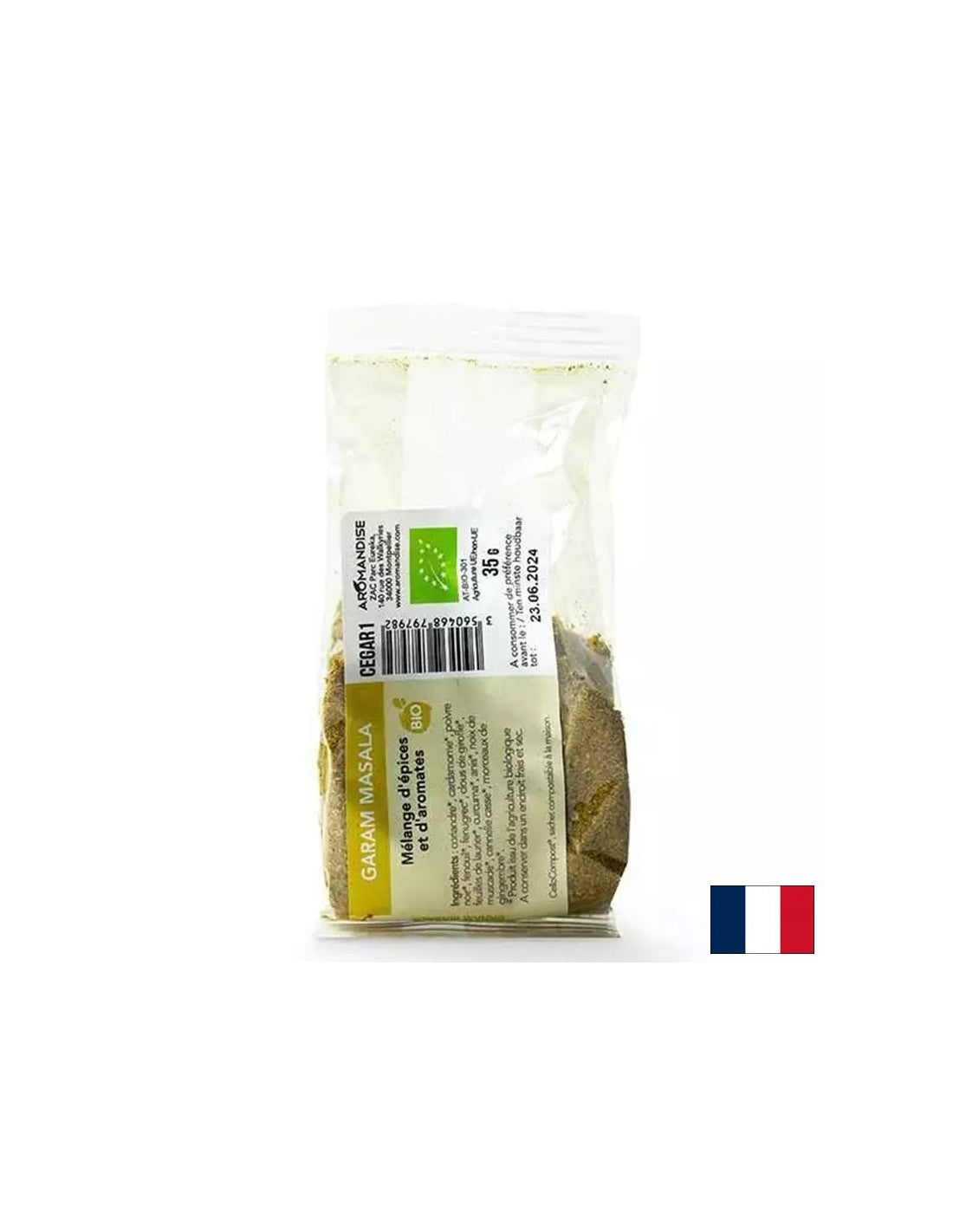 Μείγμα μπαχαρικών Garam Masala, 35 g σκόνη