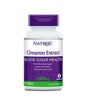 Cinnamon Extract 1000mg / 80 Tabs. - Nutra Best Europe