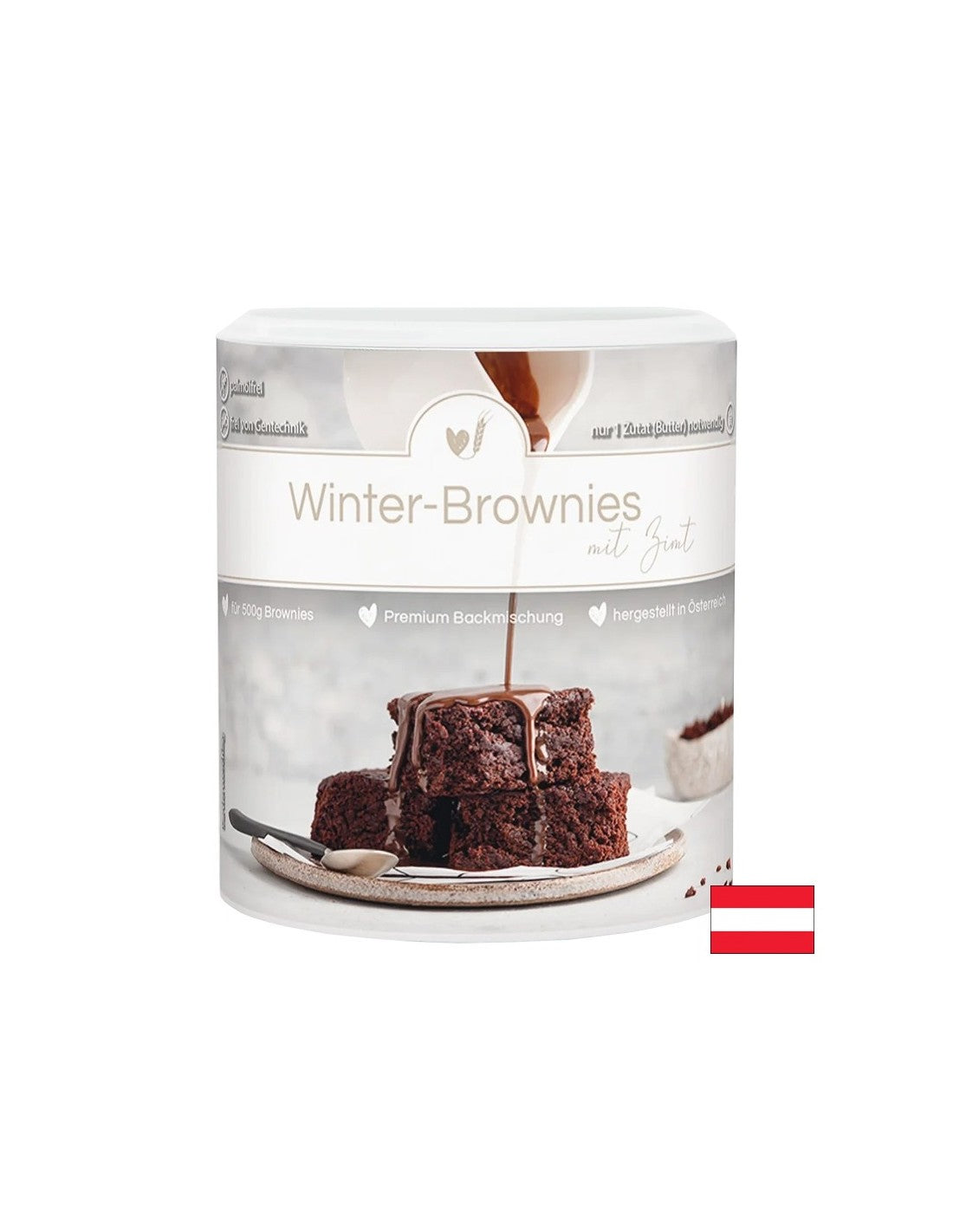 Winter Brownie Baking Mix με κανέλα, 358 γρ