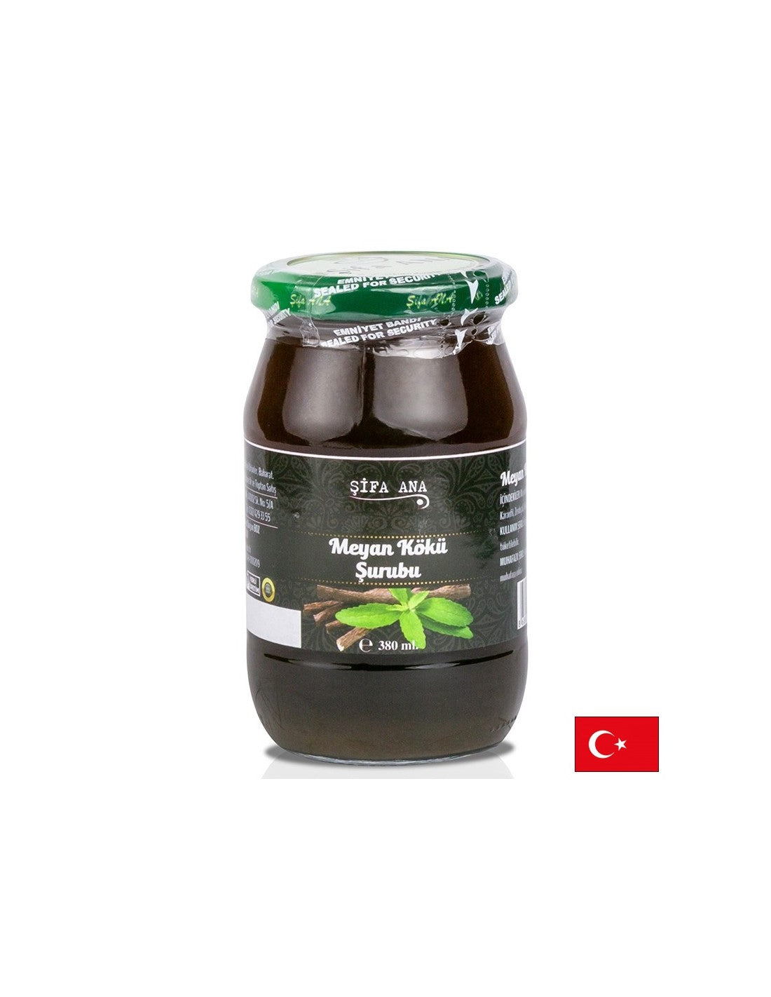 Σιρόπι γλυκόριζας - για αέρια και καούρες, 380 ml