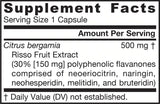 Citrus Bergamot 500 mg - 60 κάψουλες