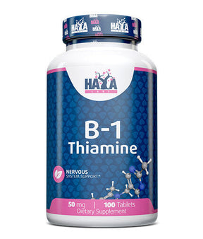Vitamin B-1 /Thiamine/ 50mg. / 100 tabs. - Nutra Best Europe