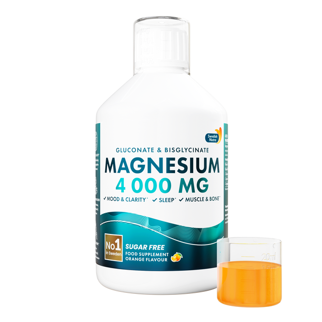 Течен Магнезий 4000 mg 2-в-1 – За фокус, сън и антистрес ефект - Nutra Best Bulgaria
