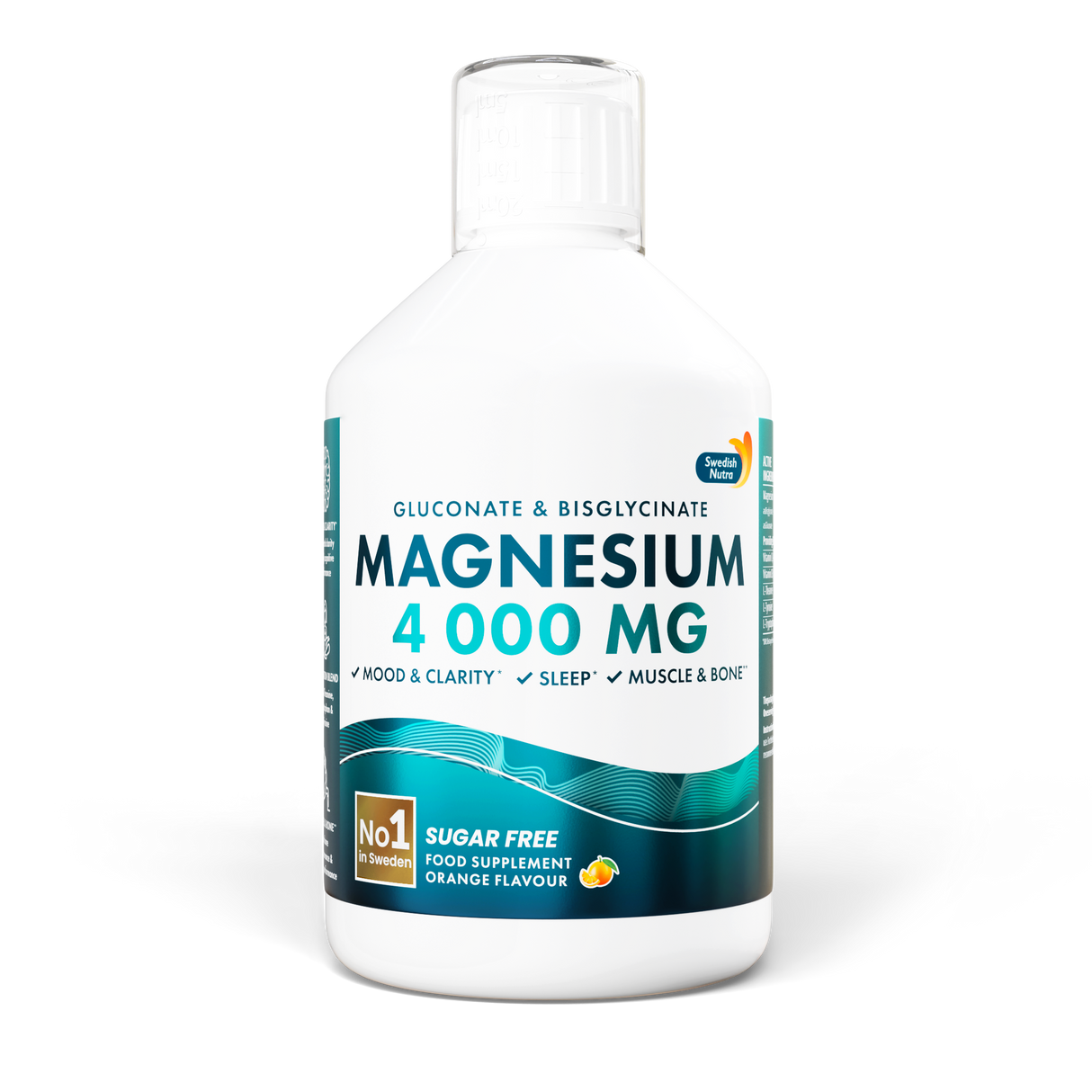 Течен Магнезий 4000 mg 2-в-1 – За фокус, сън и антистрес ефект - Nutra Best Bulgaria
