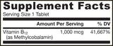 METHYL B -12 1000 MCG - 100 υπογλώσσια δισκία