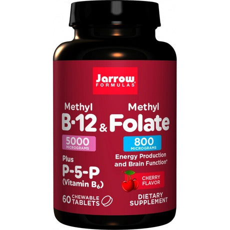 Methyl B-12 5000 mcg & Methyl Folate 800 mcg - 60 Подезични таблетки - Feel You