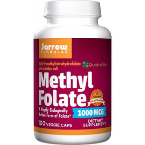 Methyl Folate 1000 mcg - 100 capsules - Nutra Best Europe