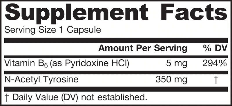 N-Acetyl Tyrosine 350 mg - 120 капсули - Feel You