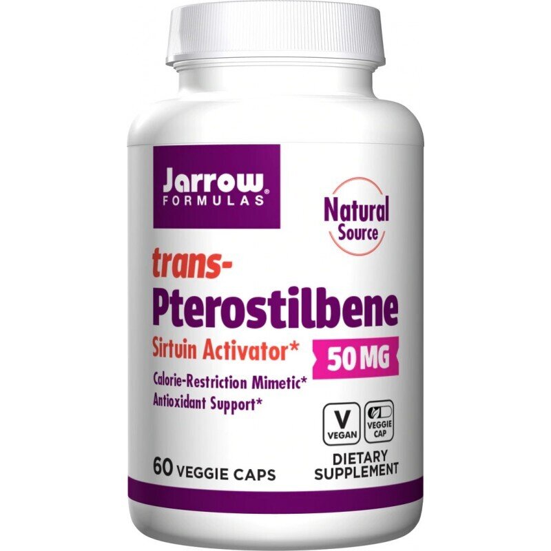Pterostilbene 50 mg - 60 κάψουλες