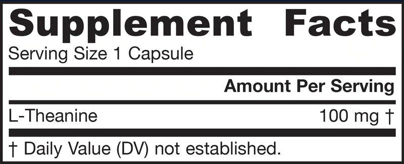 Theanine 100 mg/suntheanine® - 60 κάψουλες