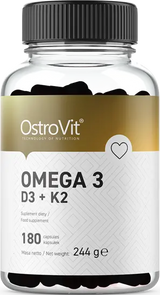 <tc>OstroVit</tc> Ωμέγα 3/D3 + K2 - 180 κάψουλες τζελ