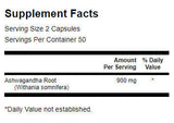 Ρίζα Ashwagandha 450 mg - 100 κάψουλες