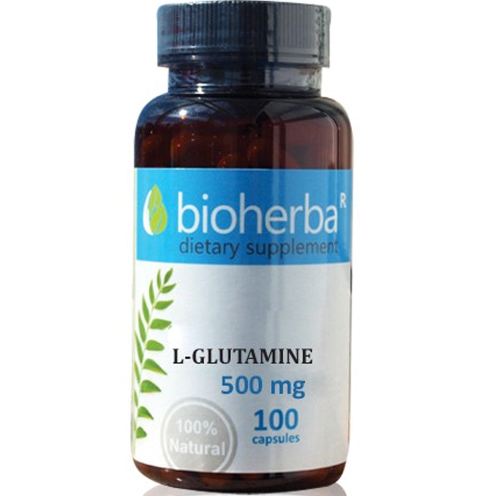 L -γλουταμίνη 500 mg - 100 κάψουλες