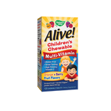 <tc>Alive</tc>! Παιδικά μασώμενα δισκία πολυβιταμινών - 120 μασώμενα δισκία