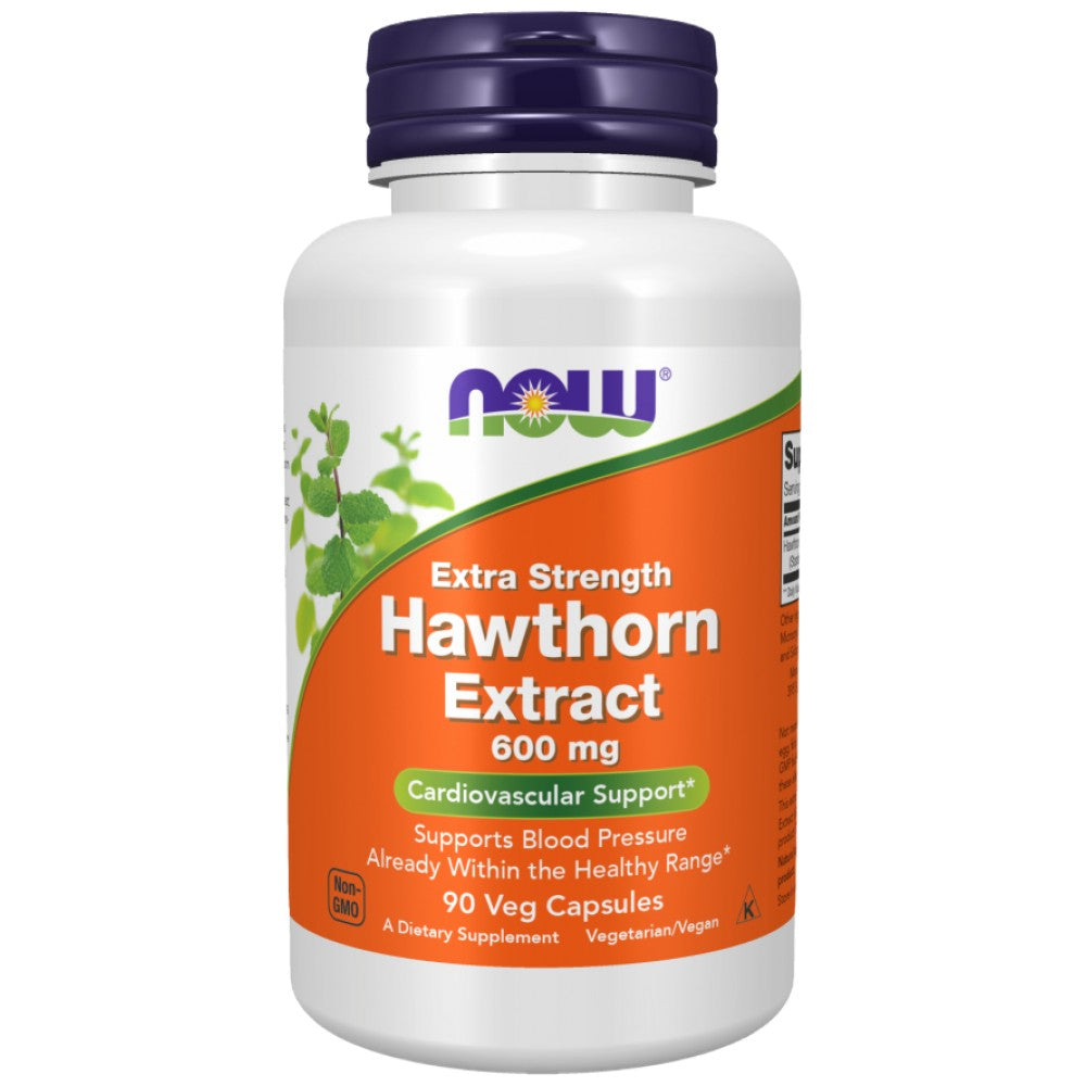 Απόσπασμα Hawthorn 600 mg | Επιπλέον δύναμη - 90 κάψουλες