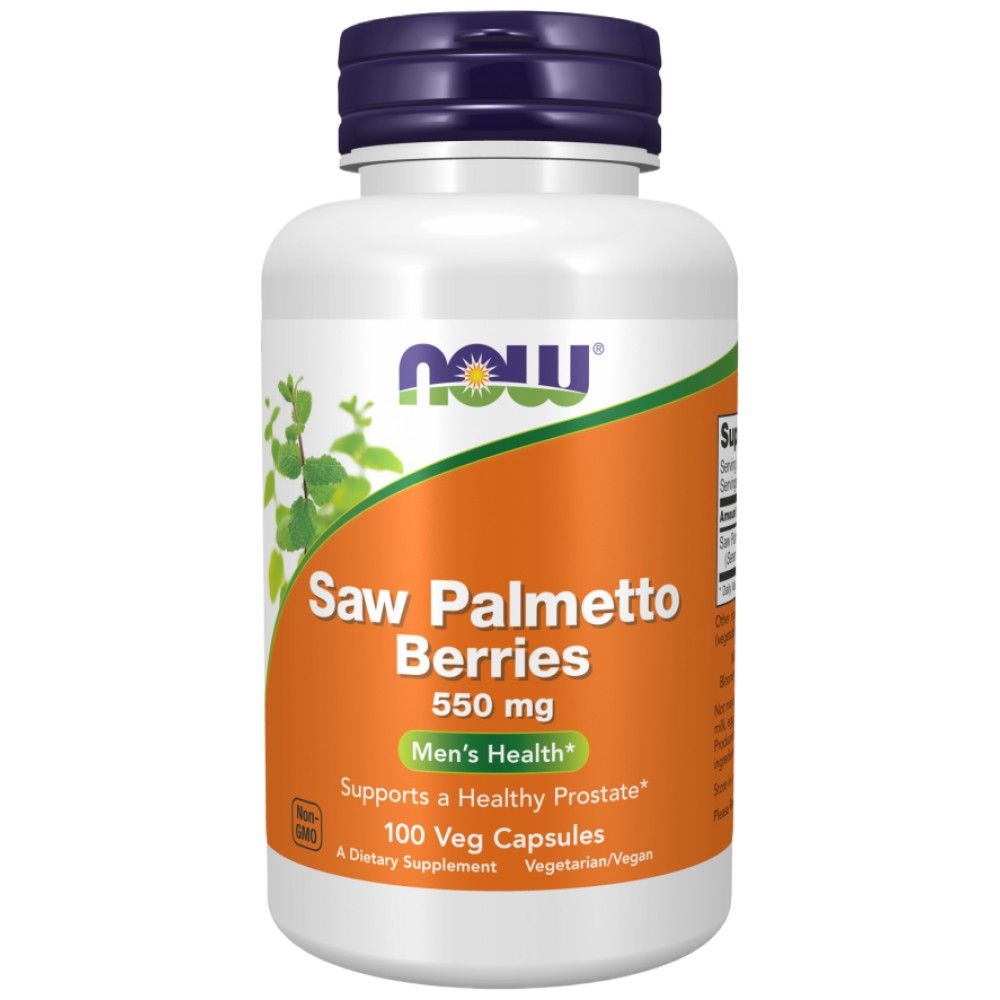 Είδε τα μούρα Palmetto 550 mg - 100 κάψουλες