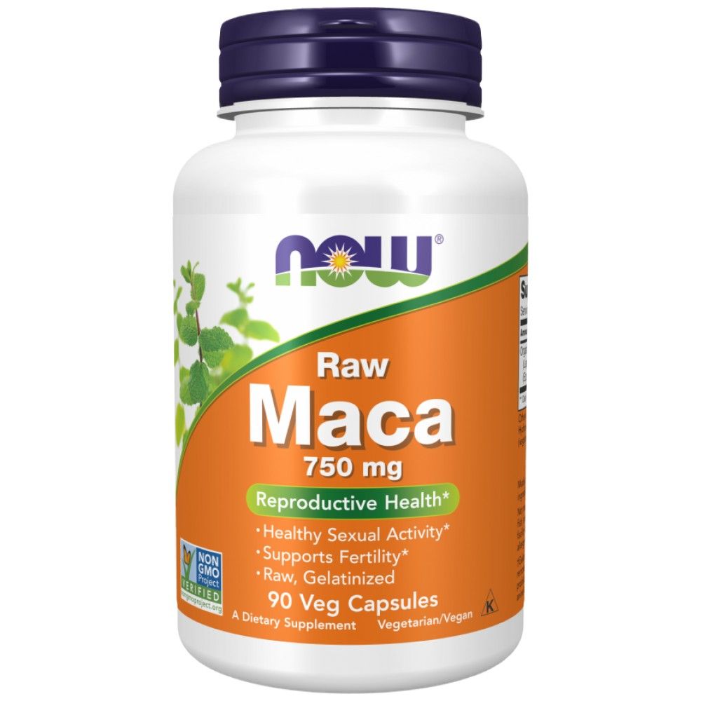 Ακατέργαστο Maca 6: 1 συμπύκνωμα 750 mg - 90 κάψουλες