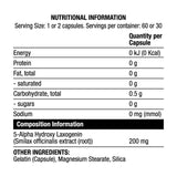 Laxo | Εκχύλισμα Laxogenin ~ Smilax officianalis - 60 κάψουλες