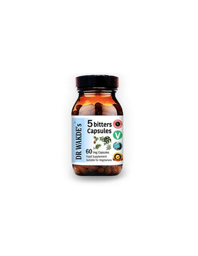 5 Bitters - 5 Bitters Ayurveda, 60 capsules DR WAKDE's - Nutra Best Europe