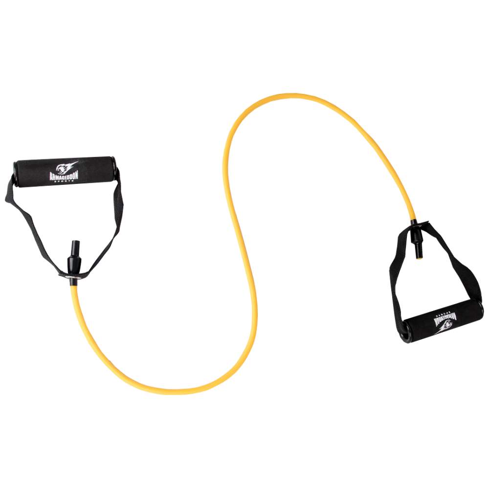 Ζώνη γυμναστικής με λαβές - 5 kg (κίτρινο)/γυμναστήριο με λαβές - 5 kg