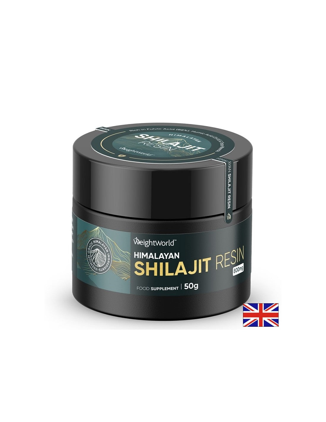 Απώλεια βάρους - Shilajit + Ashwagandha, Turmeric & Black Muesli, 50g σκόνη, 62 δόσεις