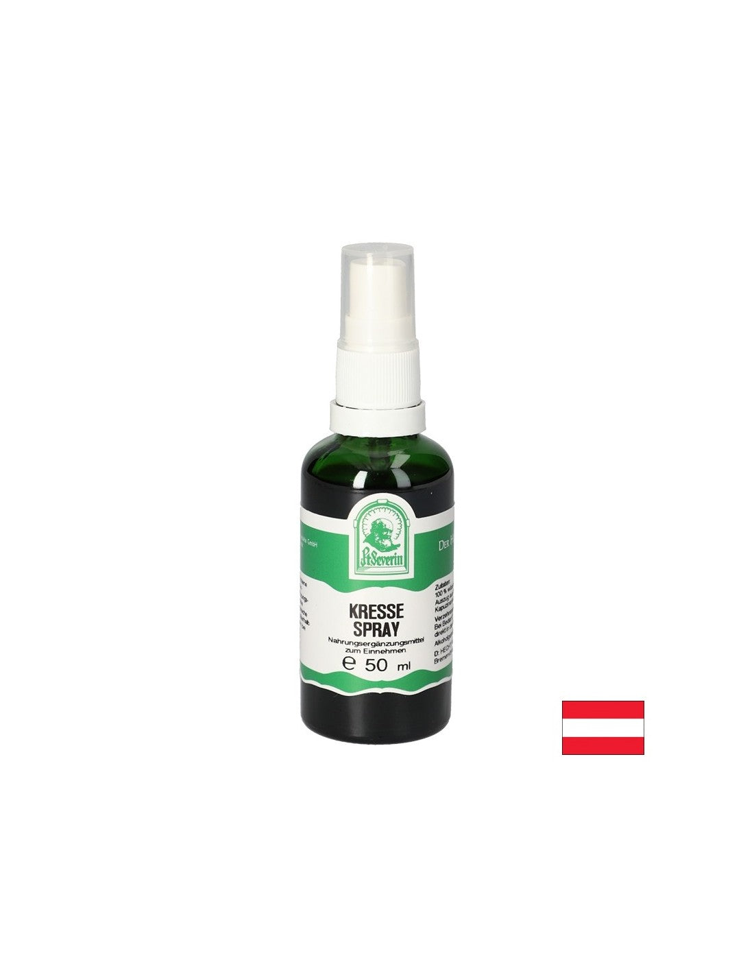 Ανοσοποιητική και καρδιακή υγεία - Watercress + Latina, 50 ml, σπρέι