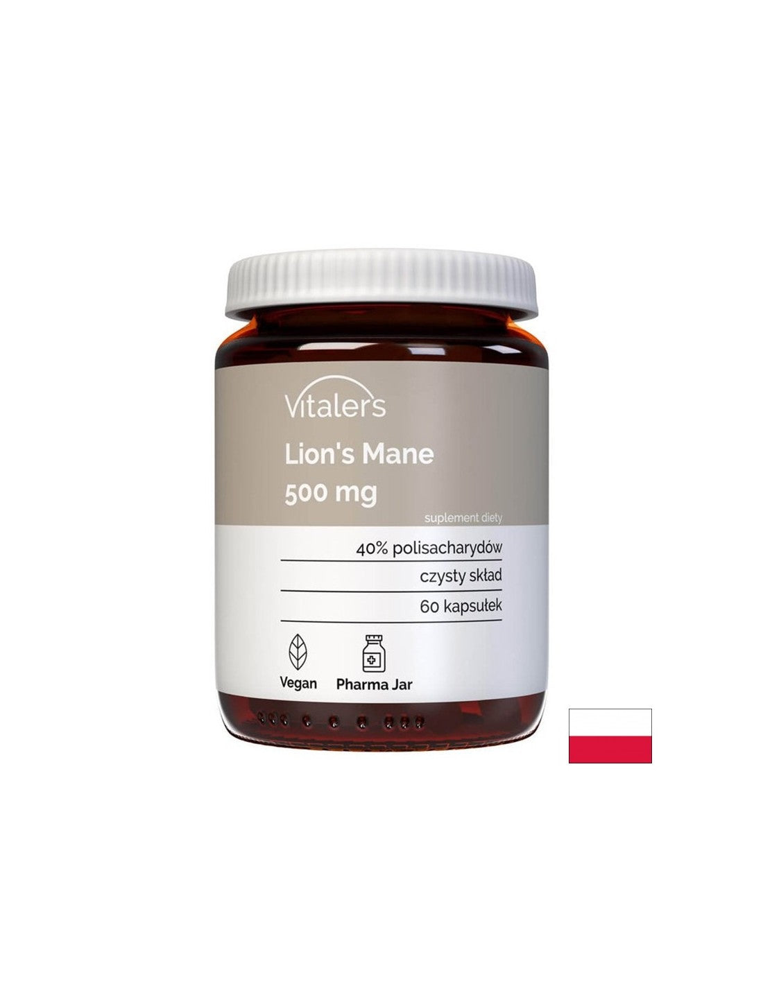 Ανοσία και εγκεφαλική λειτουργία - Lion's Mane, 500 mg x 60 κάψουλες