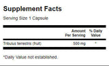 Full -spectrum Tribulus Fruit 500 mg - 90 κάψουλες