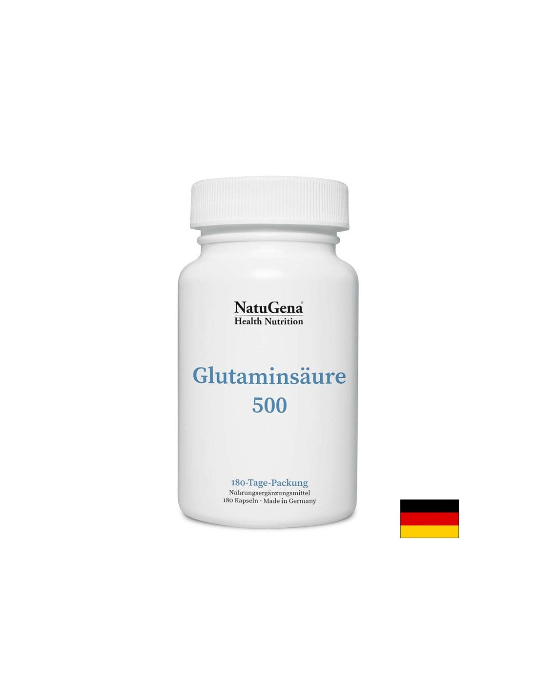 Muscle Function - Γλουταμινικό Οξύ, 500 mg x 180 κάψουλες