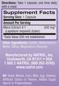 Maca 500mg./60 καπάκια.