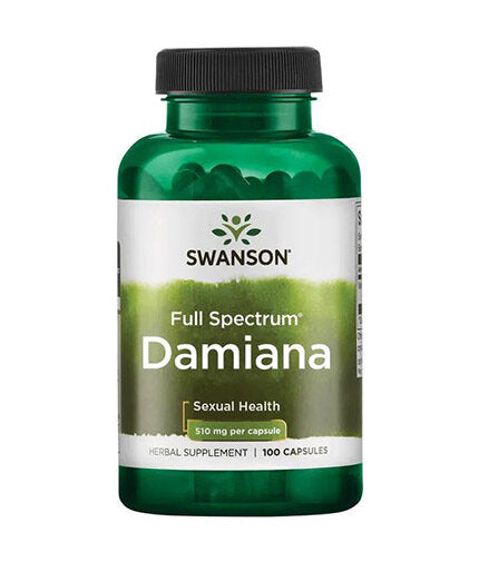 Η Damiana αφήνει 510 mg - 100 κάψουλες