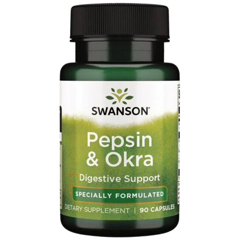 Pepsin και Okra - 90 κάψουλες