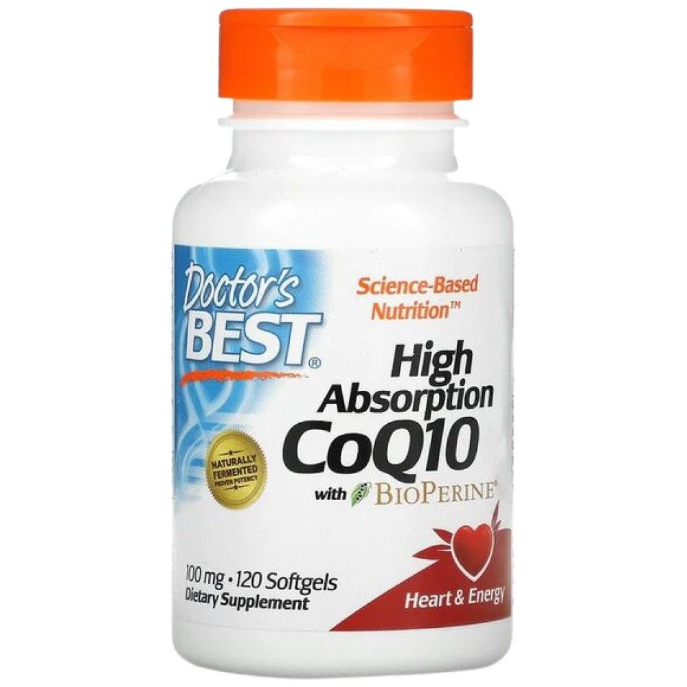 Καλύτερο CoQ10 με καψάκια γέλης 100 mg - 120