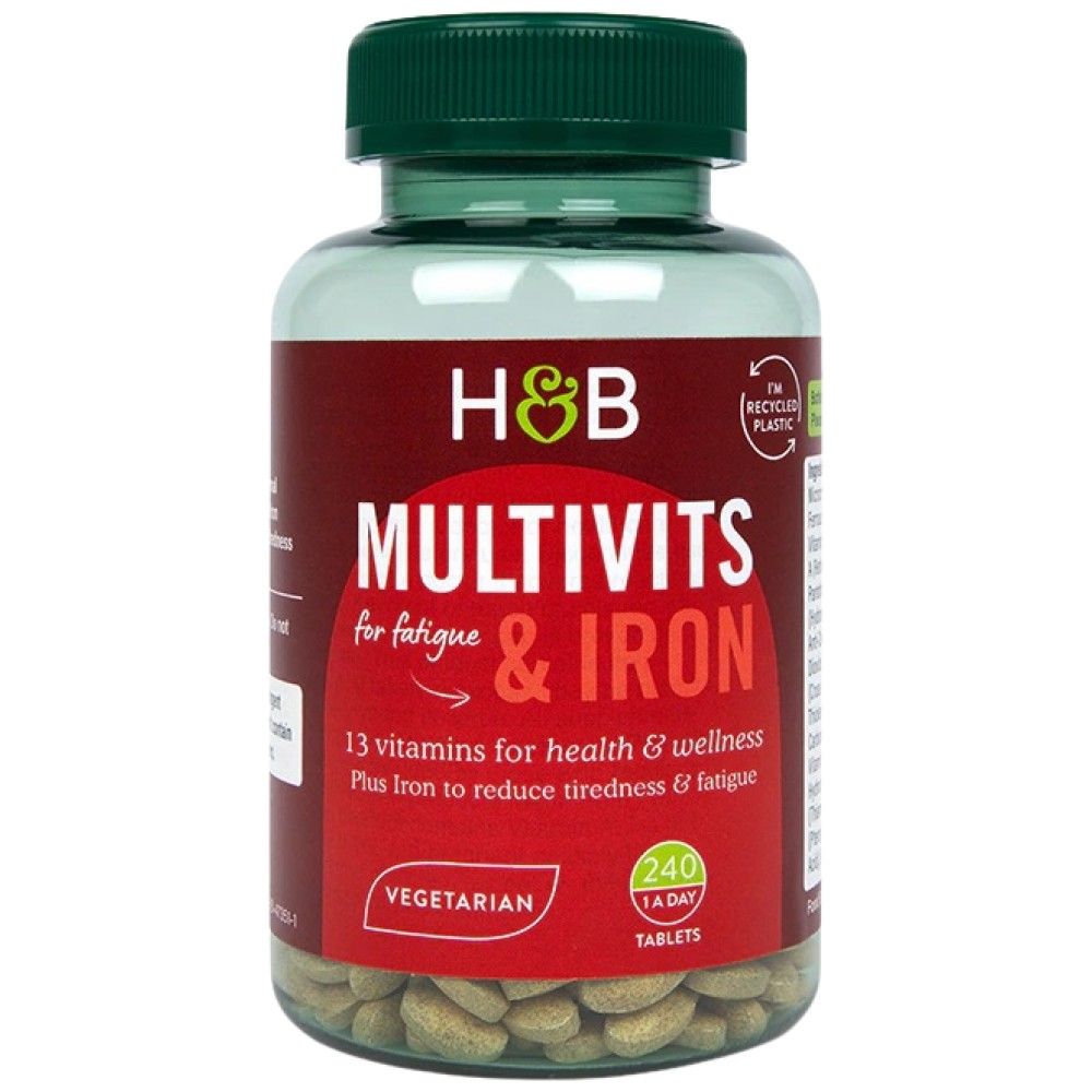 Multivits & Iron - 240 δισκία