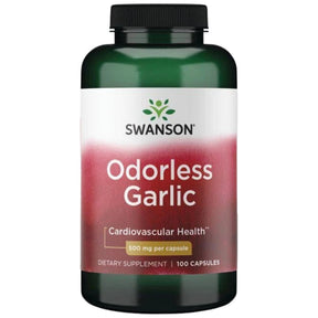 Odorless Garlic 500 mg 100 capsules - Nutra Best Europe