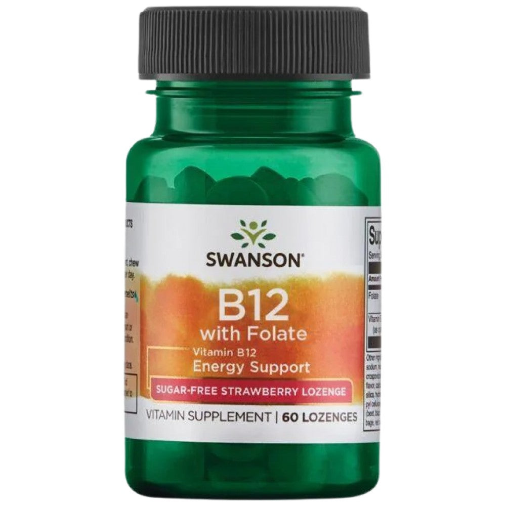 B12 1000 mcg με φολικό οξύ - 60 υπογλώσσια δισκία