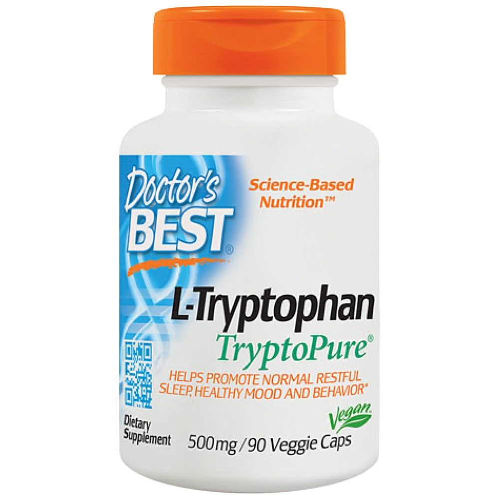 L-τρυπτοφάνη 500 mg | Με Tryptopure - 90 κάψουλες