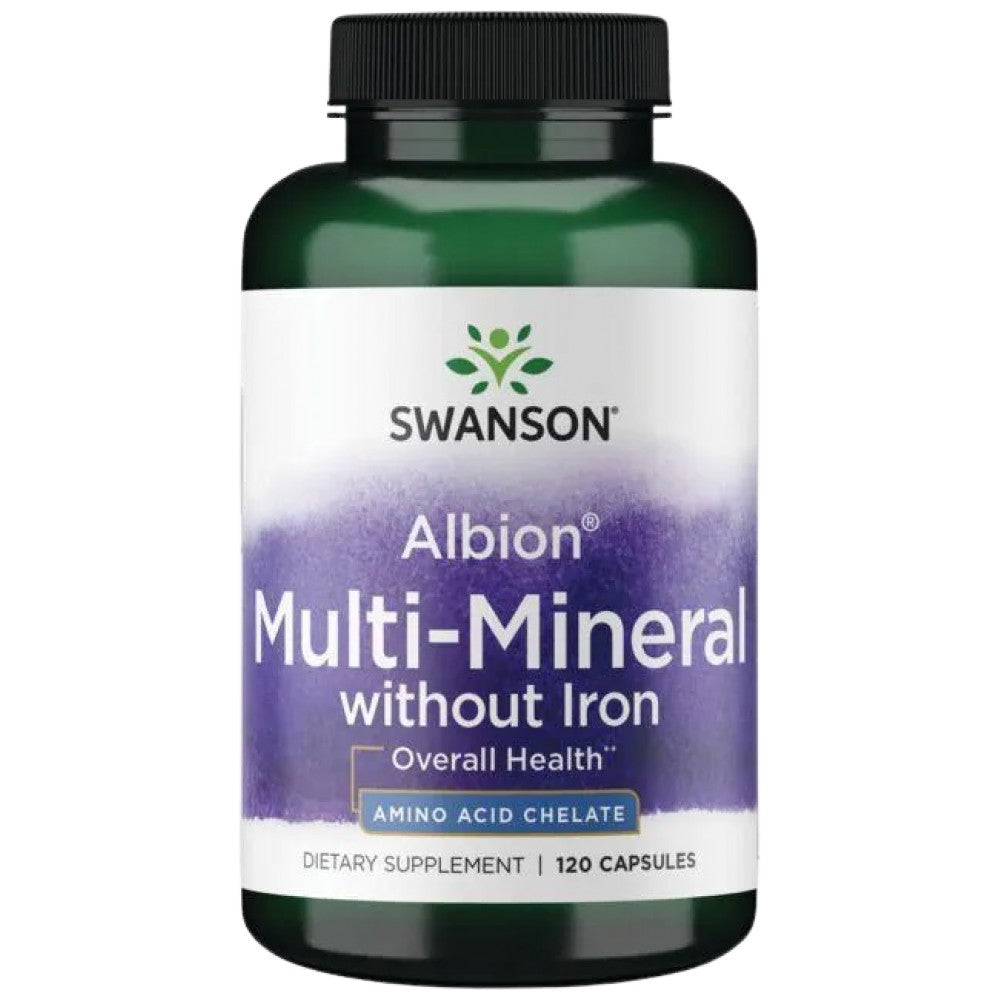 Albion Multi-Mineral χωρίς καψάκια Iron 120