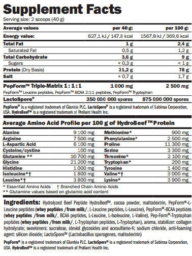 Hydrobeef ™ - 1,00 kg