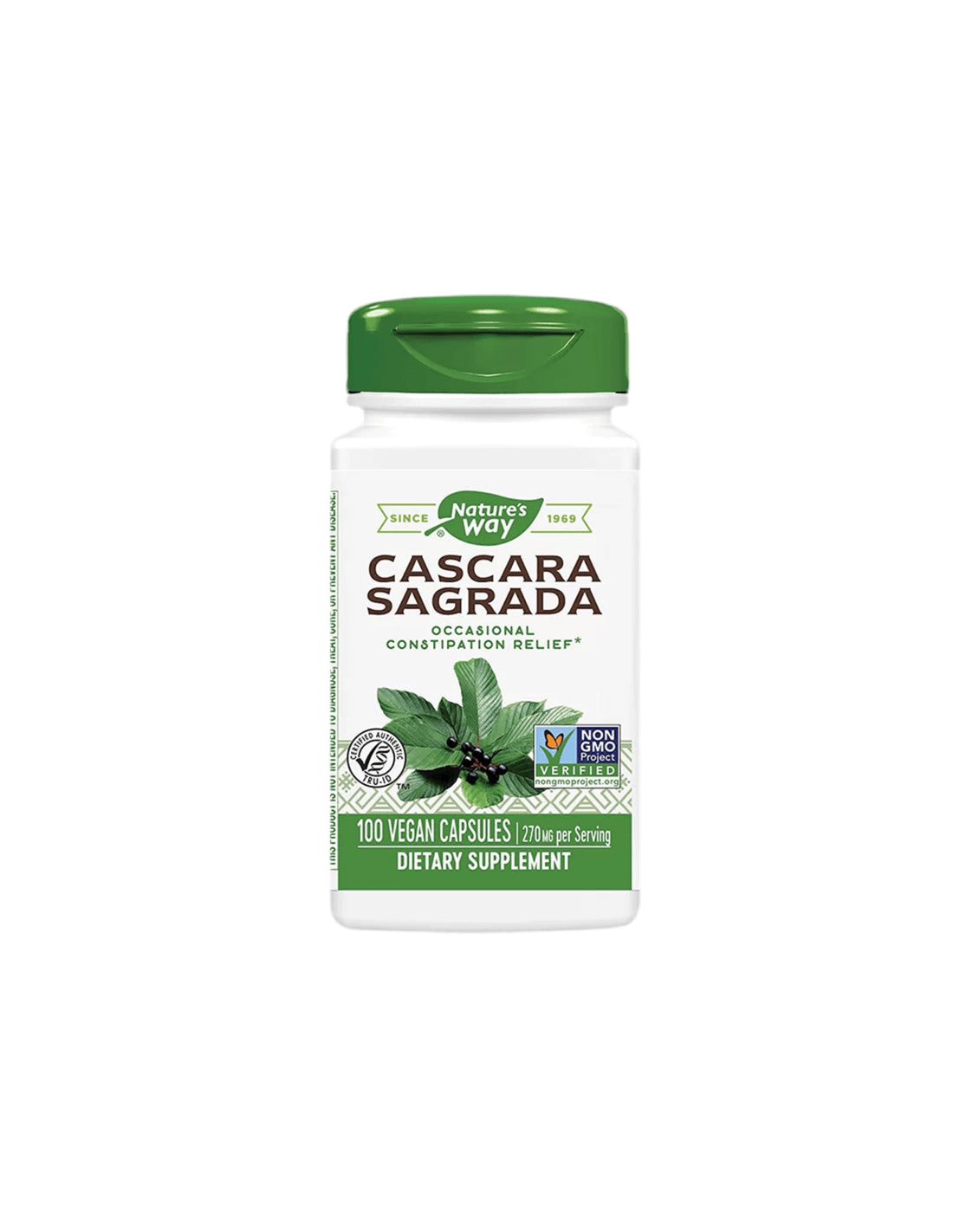 Cascara Sagrada 425 mg - 100 κάψουλες