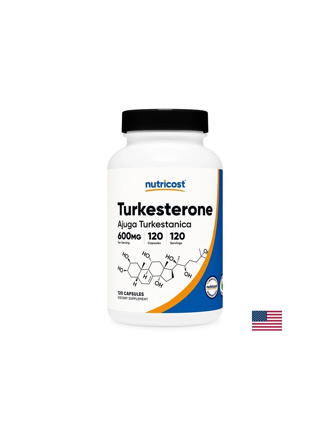 Μάζα και αντοχή μυών - Τουρκστερόνη, 60 mg x 120 κάψουλες