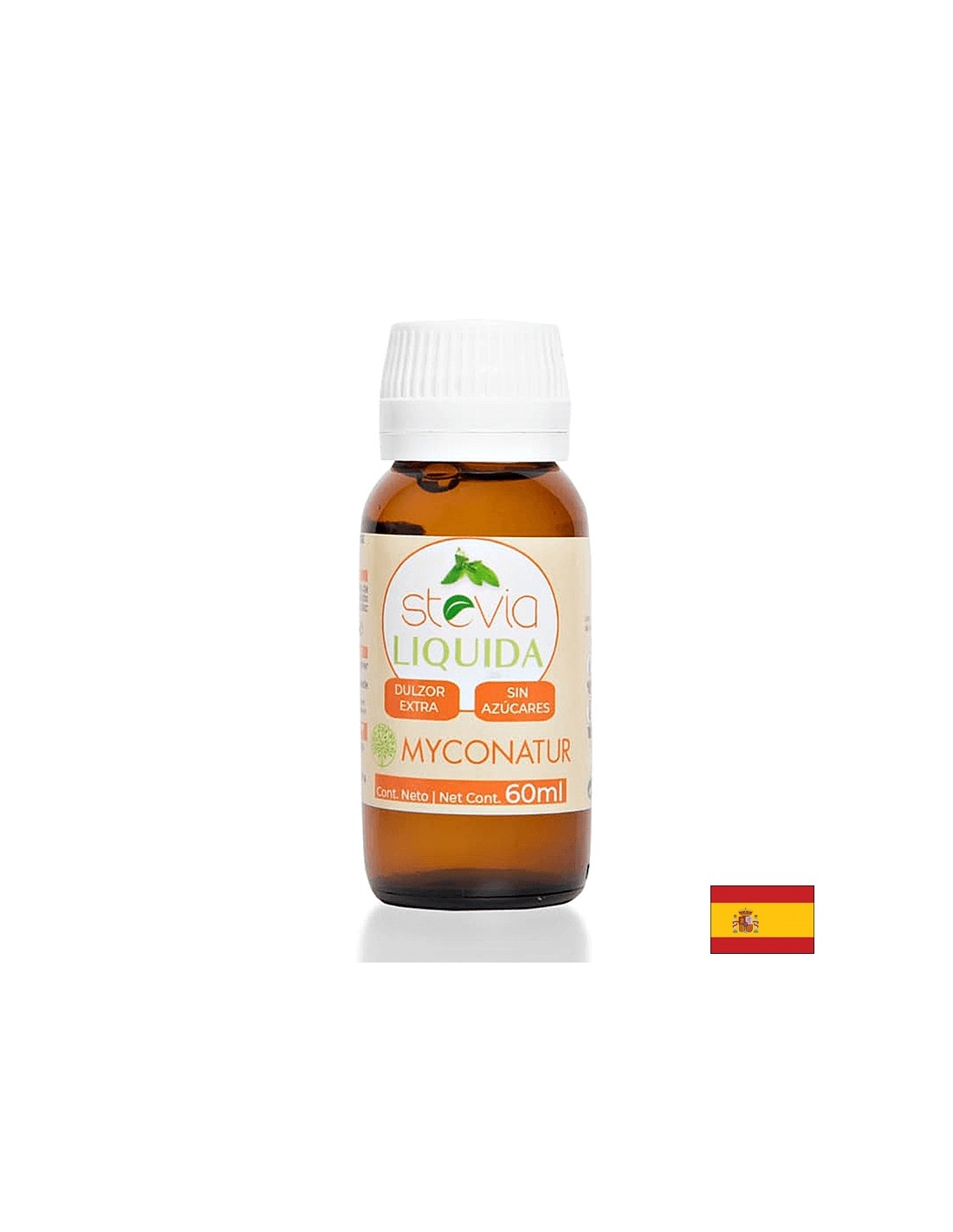 Υγρή στέβια, 60 ml <tc>Myconatur</tc> σταγόνες