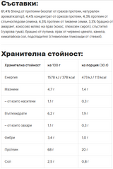 Vegan Protein (φράουλα) - 600 g